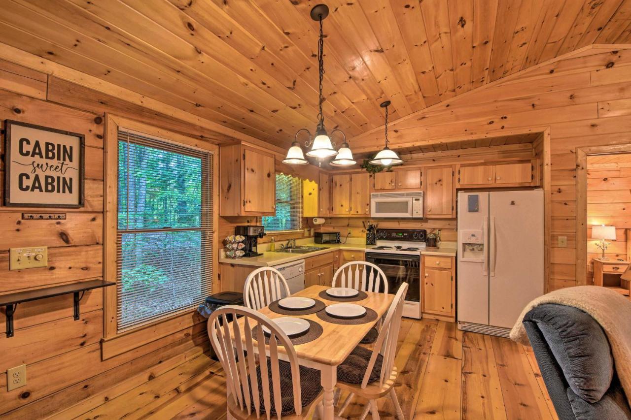 Pinot And Pine Chic Log Cabin About 5 Mi To Blue Ridge Exteriör bild