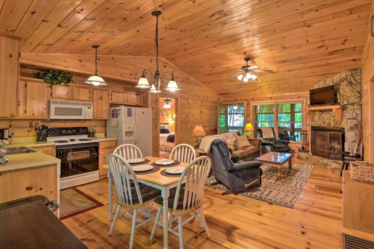 Pinot And Pine Chic Log Cabin About 5 Mi To Blue Ridge Exteriör bild