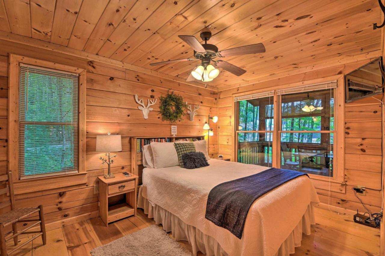 Pinot And Pine Chic Log Cabin About 5 Mi To Blue Ridge Exteriör bild