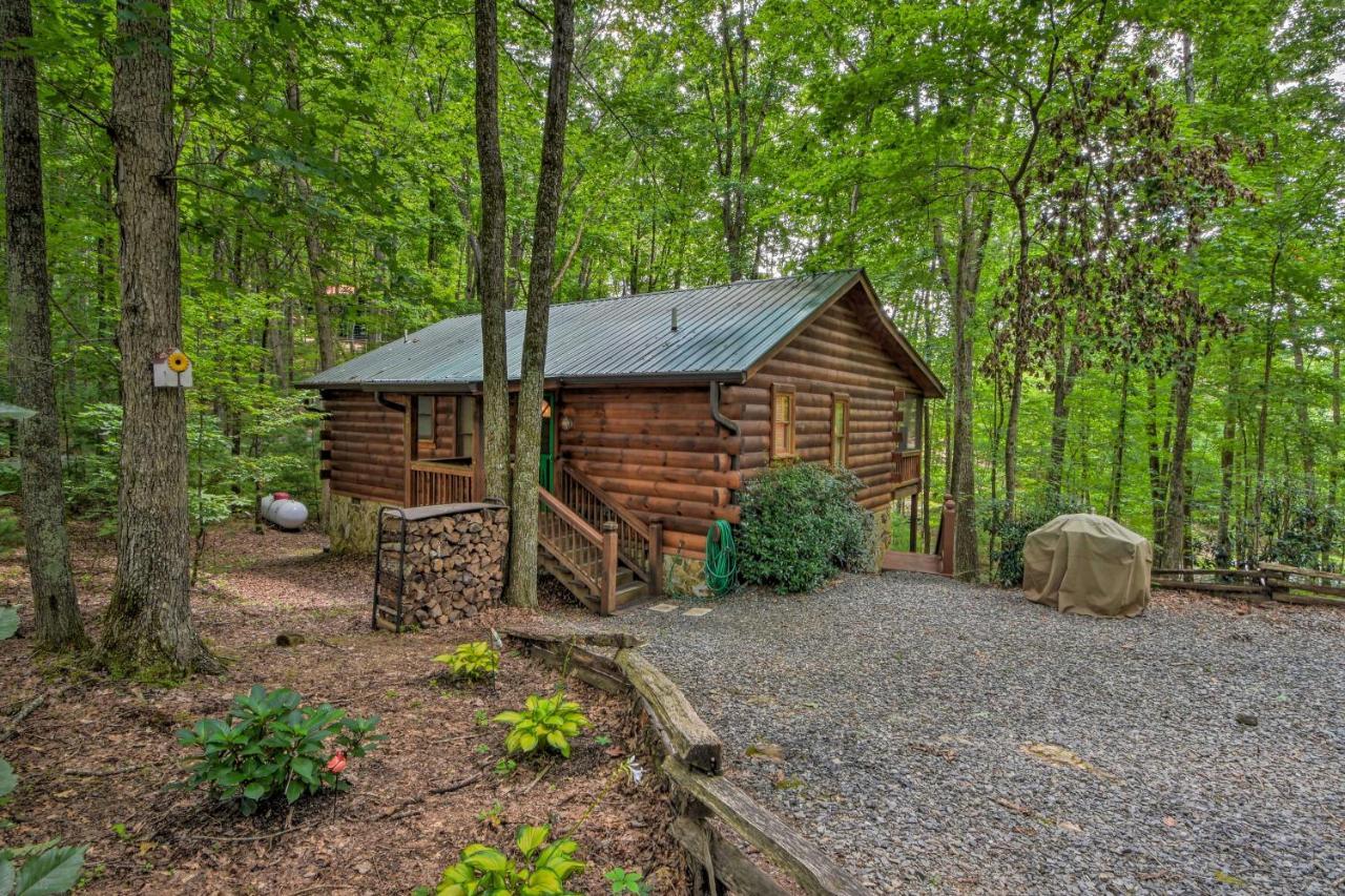 Pinot And Pine Chic Log Cabin About 5 Mi To Blue Ridge Exteriör bild