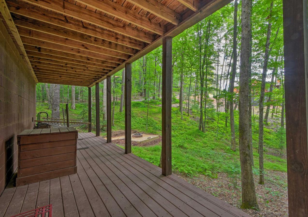 Pinot And Pine Chic Log Cabin About 5 Mi To Blue Ridge Exteriör bild
