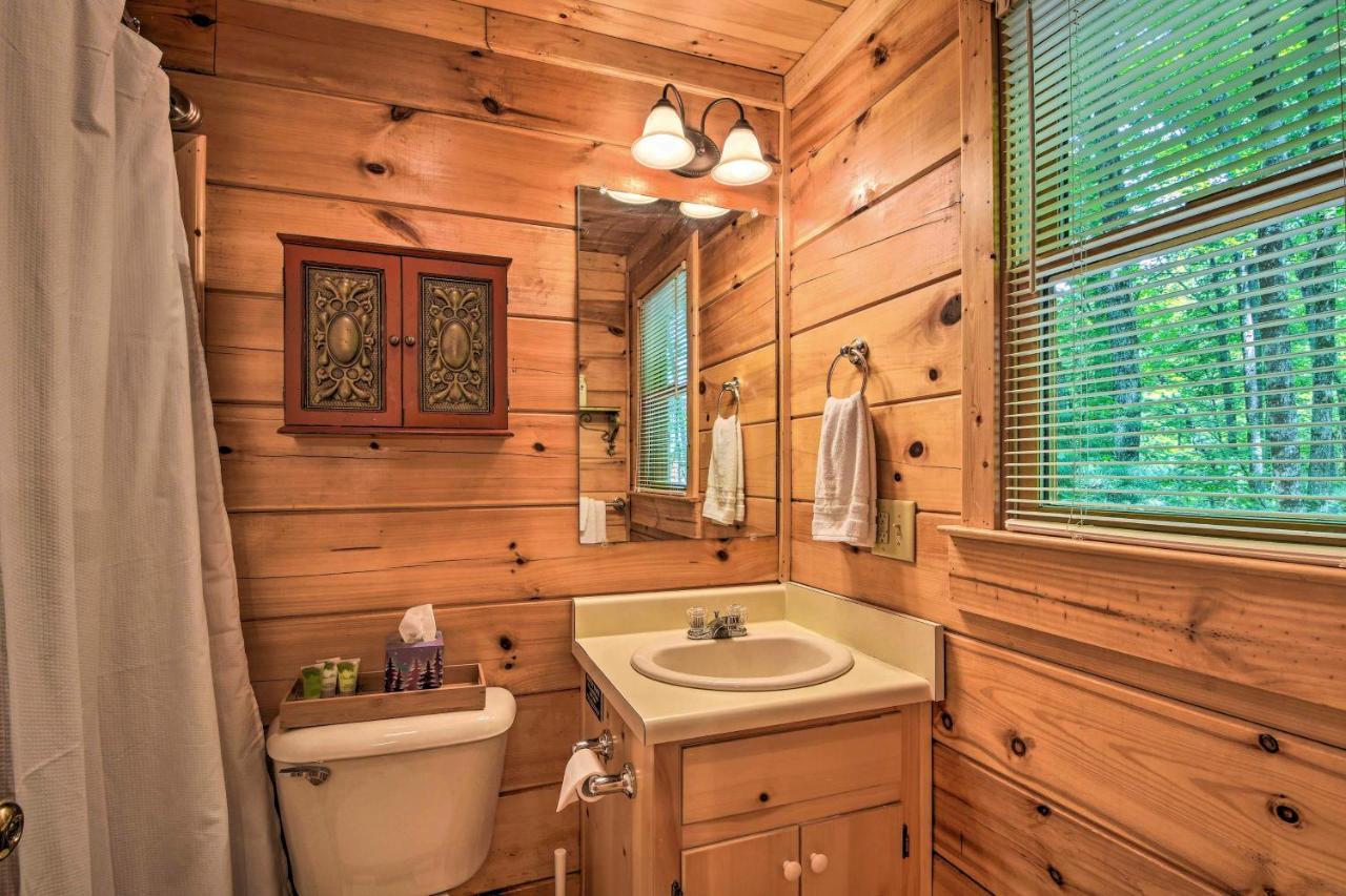 Pinot And Pine Chic Log Cabin About 5 Mi To Blue Ridge Exteriör bild