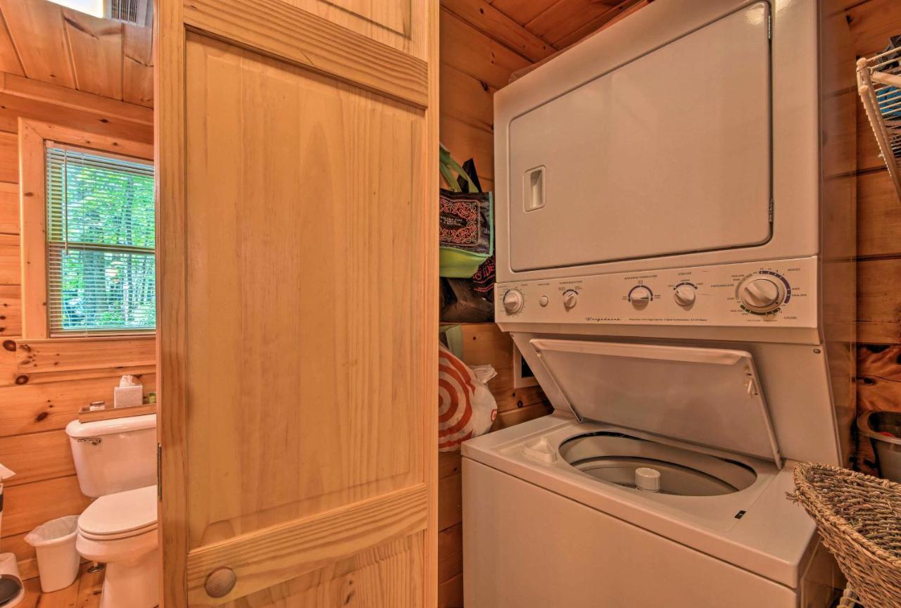 Pinot And Pine Chic Log Cabin About 5 Mi To Blue Ridge Exteriör bild
